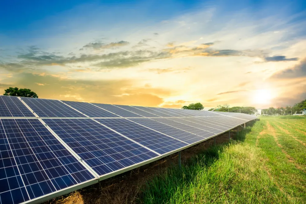 Panneaux photovoltaïque à Luzech